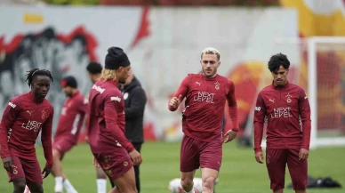 Galatasaray, Samsunspor maçı hazırlıklarını sürdürdü