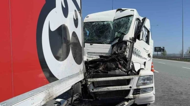 Kuzey Marmara Otoyolu’nda zincirleme kaza: 1 yaralı
