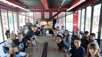 Nilüfer’de çocuklar bu yaz toprağın izinde