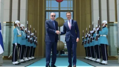Cumhurbaşkanı Erdoğan, Finlandiya Cumhurbaşkanı Alexander Stubb ile görüştü