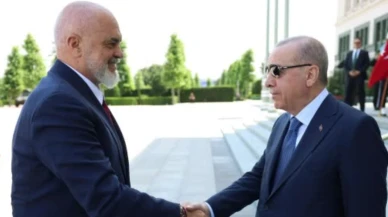 Cumhurbaşkanı Erdoğan, Arnavutluk Başbakanı Edi Rama’yı kabul etti