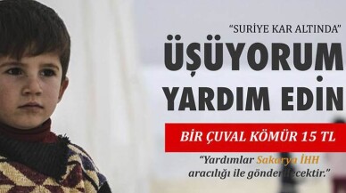 Adapazarı AK Gençlik’ten Suriye’ye Yardım Eli