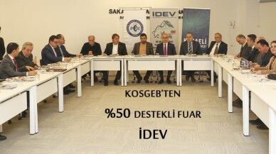 İDEV Fuarı Basın Toplantısı SATSO'da Yapıldı