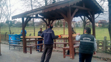 Kartepe’nin dört bir köşesine kamelya monte ediliyor