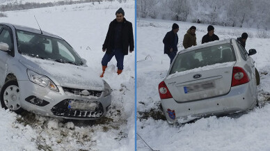 Sürücülere kış lastiğide fayda etmedi