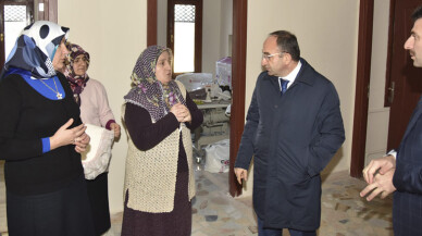 Üzülmez, Maşukiye Mahalle Konağı’nı Gezdi