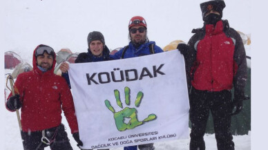 KOÜDAK Erciyes’in Zirvesine Ulaştı