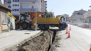 Bağlar Caddesi’nin İçmesuyu Hattı Yenileniyor