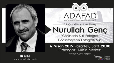 Adafad, Nurullah Genç'i ağırlıyor