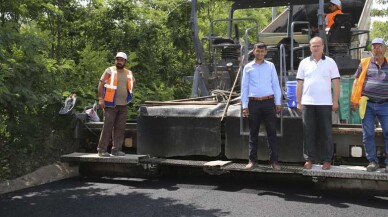 Bu asfalt Adapazarı trafiğini rahatlatacak