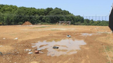 Kumcağız'a doğal çim futbol sahası yapılıyor