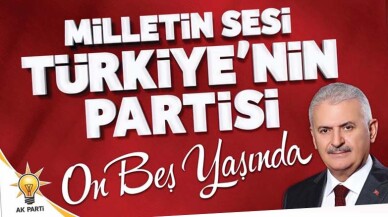 AK Parti 15 yaşında