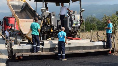 Kartepe Yolları Asfaltlanıyor