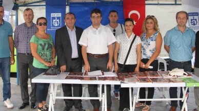 Kocaeli Büyükşehir deprem standı kurdu