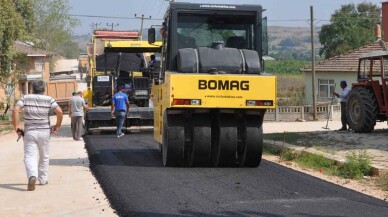 İshakçılar’da yol çalışmaları tam gaz ilerliyor