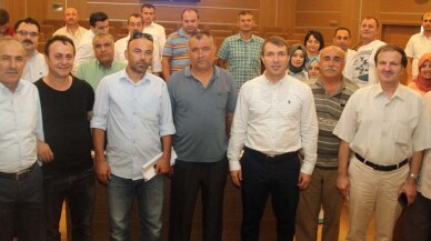 Taksi durağı kiralama ihaleleri yapıldı