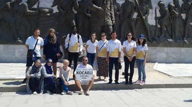 KOÜ'deki Uluslararası Öğrenciler Çanakkale Ruhunu Yaşadı