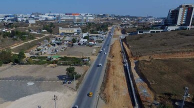 Muhsin Yazıcıoğlu Caddesi’nde yol genişletme çalışmaları sürüyor