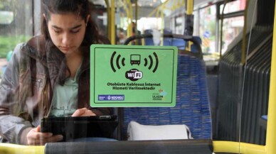 Kocaeli Büyükşehir otobüslerinde ücretsiz internet rağbet görüyor