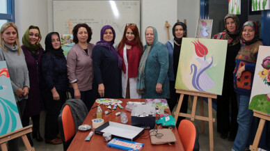 Yenikentli kadınlardan kurslara büyük ilgi