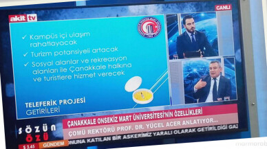 Rektör Acer, Akit TV’de “Sözün Özü” programına konuk oldu