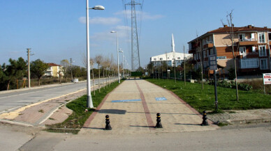 Gölcük Yeni Yazlık bölgesine yürüyüş yolu