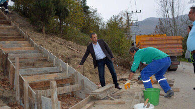 Kartepe Belediyesi, Derbent Pazar Yolunu Güvenli Hale Getirdi