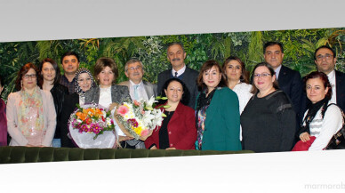 Nurten Canbasoğlu'na veda yemeği düzenlendi