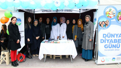 Diyabete dikkat çekmek için...