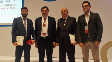 Biyosidal Kongresi’nde Kocaeli Büyükşehir’e plaket