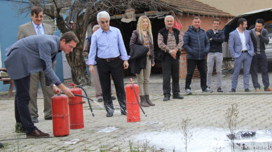 Söğütlü Belediyesi'nde Yangın Tatbikatı yapıldı