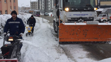 Adapazarı Belediyesi 7/24 çalıştı
