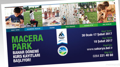 Sakarya Macera Park’ta Bahar Dönemi kayıtları başladı