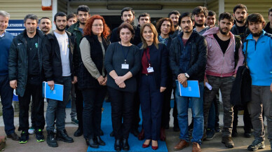 Kamp liderleri ilk yardım eğitimi aldı