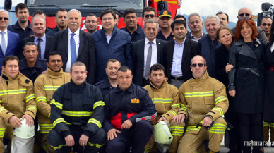 Çanakkale İtfaiyesi yeni hizmet binası açıldı