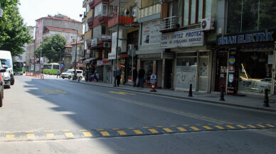 İnönü Caddesi’nde ulaşım rahatladı