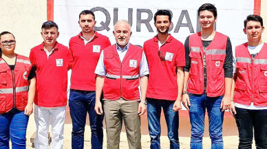 Genç Kızılay Sakarya Başkanı Kurban Bayramında Makedonya’daydı
