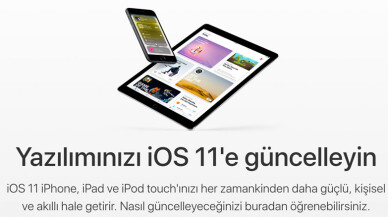 Apple iOS 11 güncellemesi yayınlandı