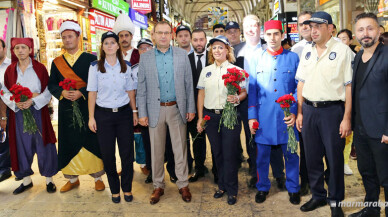 İBB Zabıta ekipleri Kapalıçarşı’daki esnafı ziyaret etti