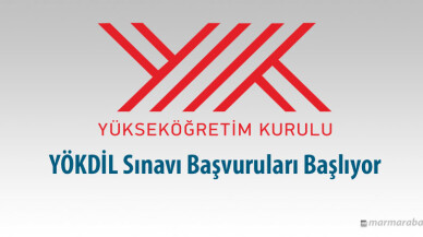 YÖKDİL Sınavı Başvuruları Başlıyor