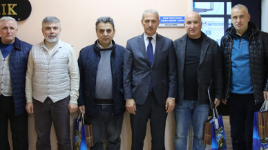 Tenis Kulübü’nden Başkan Dişli’ye ziyaret
