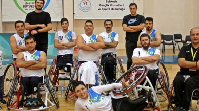 Balıkesir Tekerlekli Sandalye Basketbol Takımı galibiyete imza attı