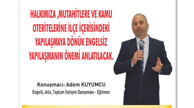 Engelsiz Erişilebilir Kent Semineri