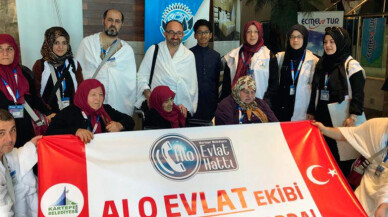 Kartepe Alo Evlat ekibi Mekke’de