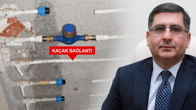 '2017 yılı içerisinde 9 bin 420 kaçak su tutanağı tuttuk'