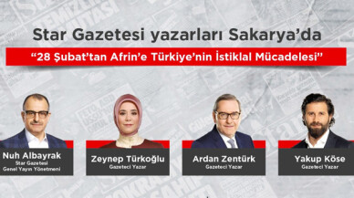 Star Gazetesi Yazarları SAÜ’ye Geliyor