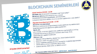 TBD Blockchain Semineri 24 Şubat 2018