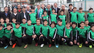 ‘’Daha güzel spor alanları yapacağız’’