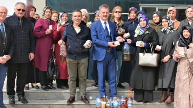 Gemlik AK Parti Kadın Kollarından Atık Yağ Projesine Destek