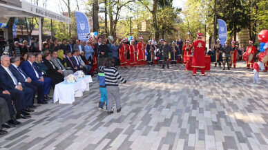 Sultan 2. Murat Parkı'na muhteşem açılış